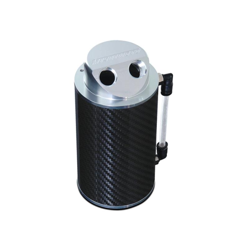 Mishimoto Carbon Fiber Oil Catch Can 10mm Fittings - Torque Motorsport