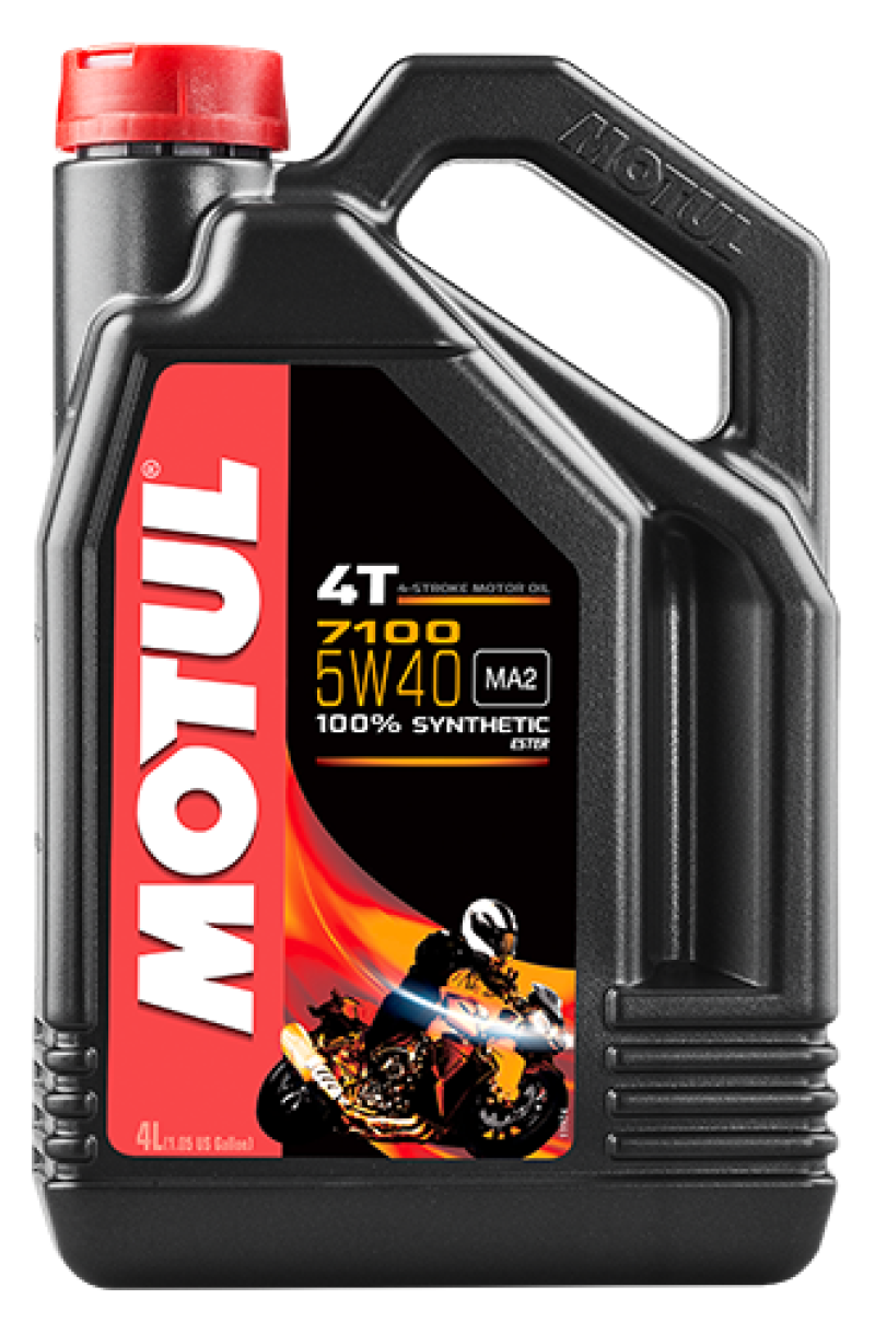 Motul 4L 7100 Synthetic Motor Oil 5W40 4T