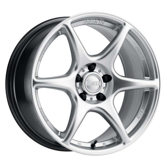 Kansei K11S Tandem 18x9.5in / 5x114.3 BP / 22mm Offset / 73.1mm Bore - Hyper Silver Wheel