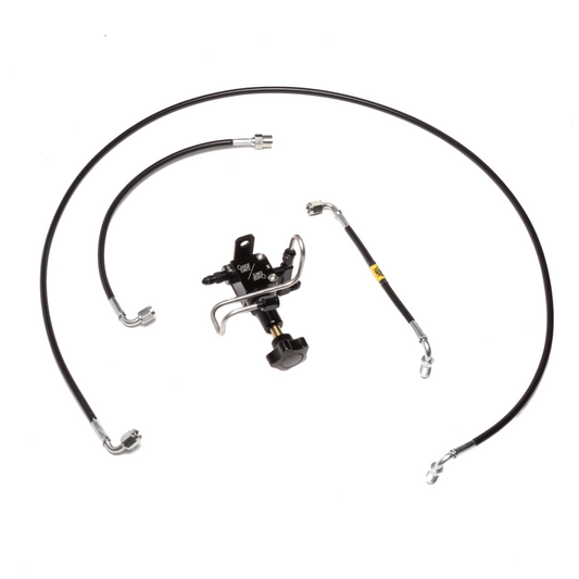 Chase Bays 84-91 BMW 3-Series E30 Single Piston Brake Booster Delete Brake Line Relocation