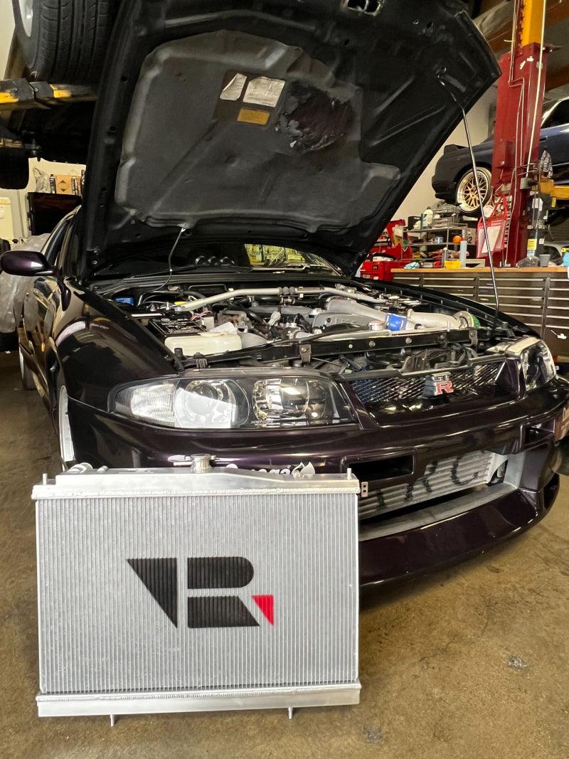 CSF Nissan R33 Skyline GT-R/GTS Full Billet Aluminum High-Performance Radiator - Torque Motorsport