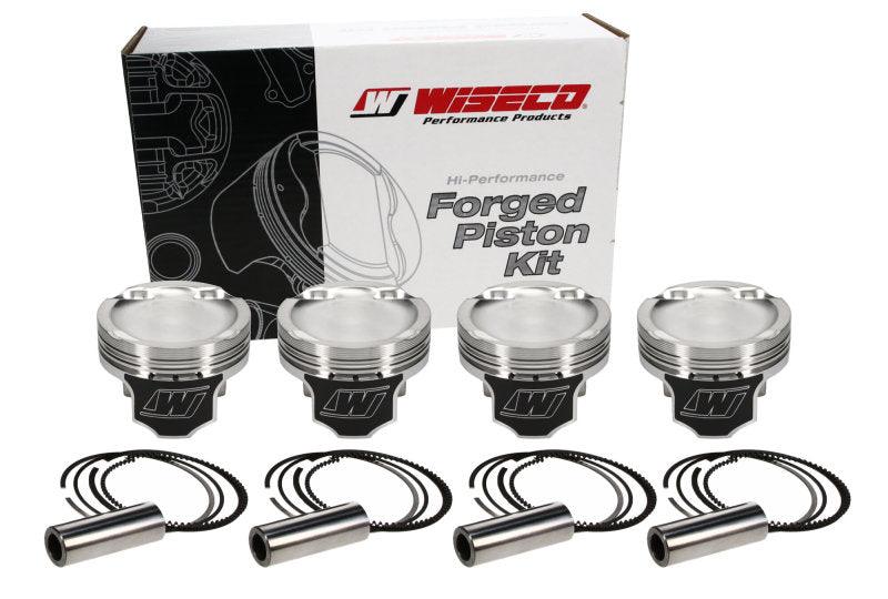 Wiseco Honda K24 w/K20 Heads -21cc 87.5mm Piston Shelf Stock Kit - Torque Motorsport