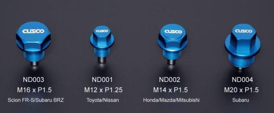 Cusco Neodymium Magnetic Drain Bolt - Toyota/Nissan - Torque Motorsport