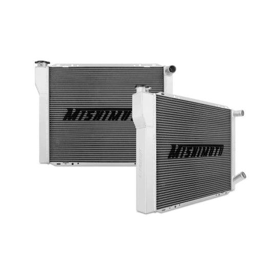 Mishimoto Universal Dual Pass Race Radiator 27x19x3 Inches Aluminum Radiator - Torque Motorsport