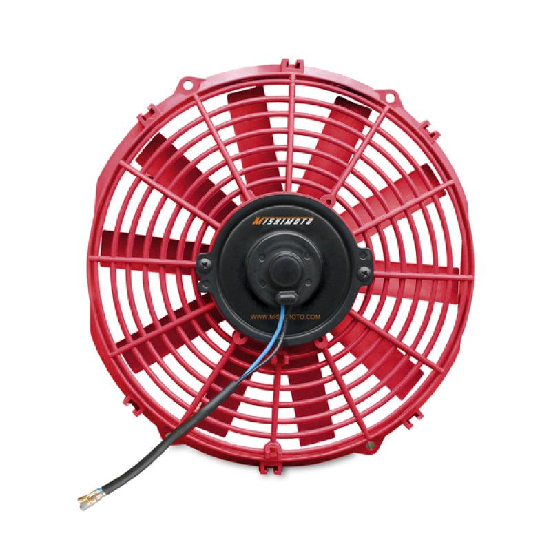 Mishimoto 12 Inch Red Electric Fan 12V - Torque Motorsport