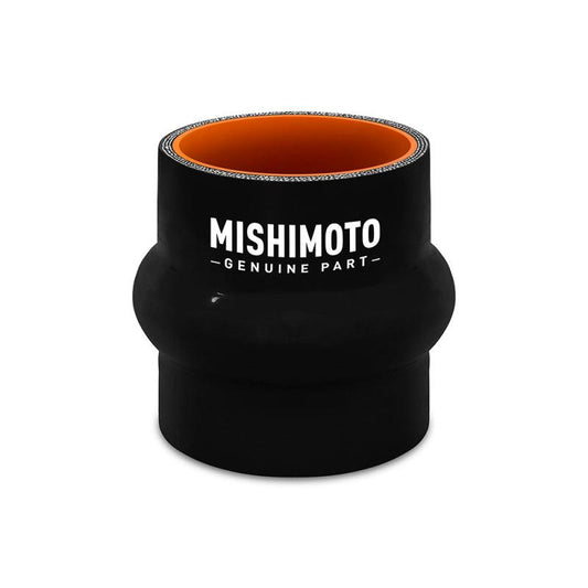 Mishimoto 3in. Hump Hose Silicone Coupler - Black - Torque Motorsport