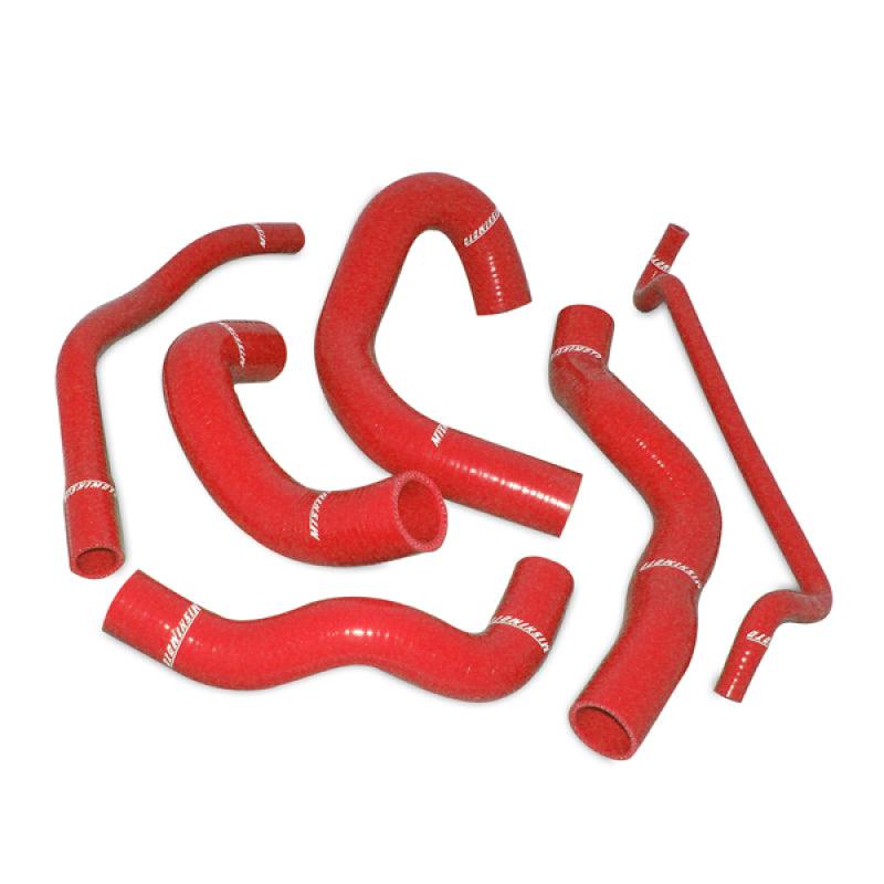 Mishimoto 05-06 Ford Mustang GT V8 / 05-10 GT500 Red Silicone Hose Kit - Torque Motorsport