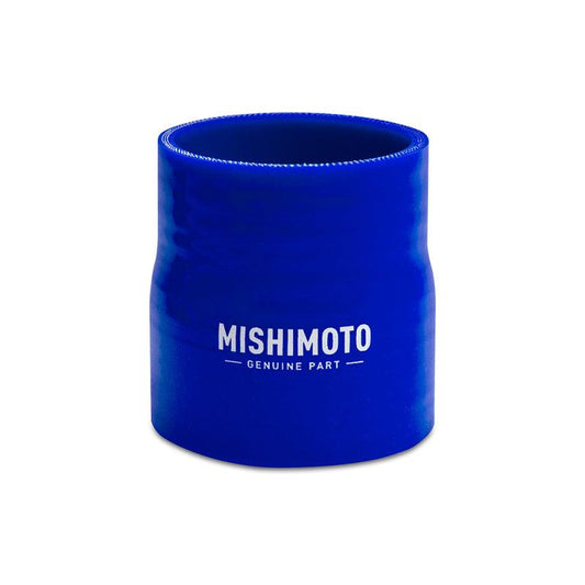 Mishimoto 3.5 to 4 Inch Silicone Transition Coupler - Blue - Torque Motorsport