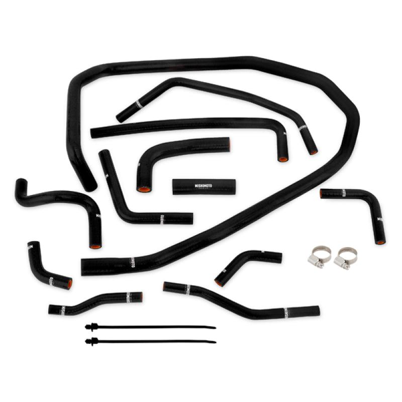 Mishimoto 2015 Subaru WRX Black Silicone Radiator Coolant Ancillary Hoses Kit - Torque Motorsport