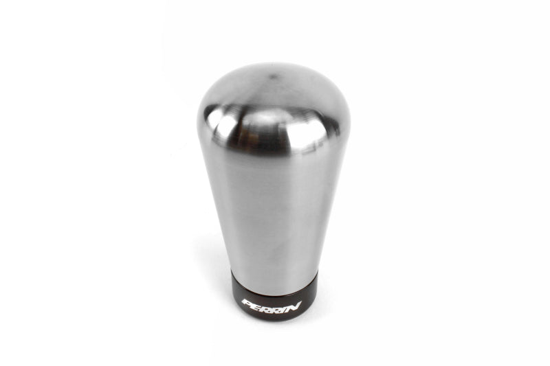 Perrin 15-22 Subaru WRX 1.8in. SS Tapered Shift Knob (w/Rattle Fix) - Brushed