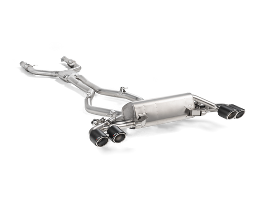 Akrapovic 17-19 Alfa Romeo Giulia Quadrifoglio Evolution Line Cat Back (Titanium)