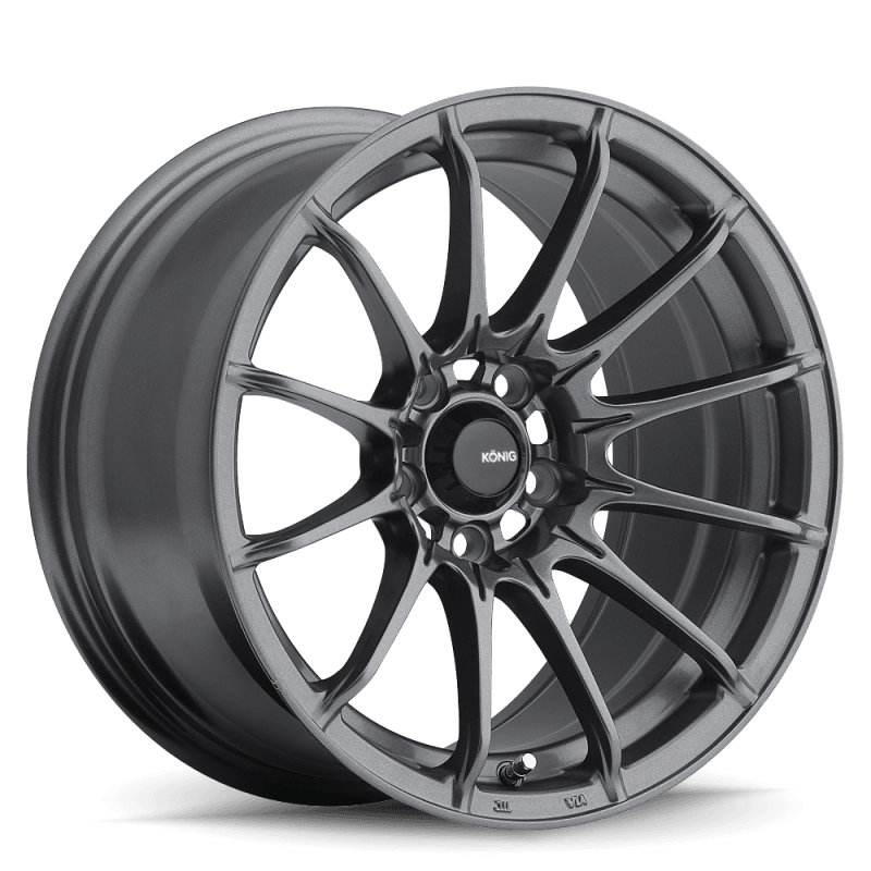 Konig Dial In 15x7 4x100 ET35 Matte Grey - Torque Motorsport