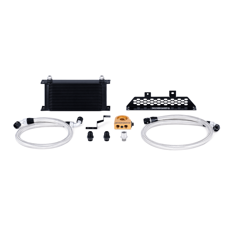 Mishimoto 13+ Ford Focus ST Thermostatic Oil Cooler Kit - Black - Torque Motorsport