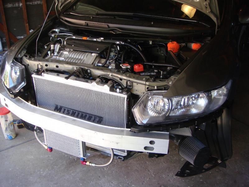 Mishimoto 06+ Honda Civic SI Manual Aluminum Radiator - Torque Motorsport