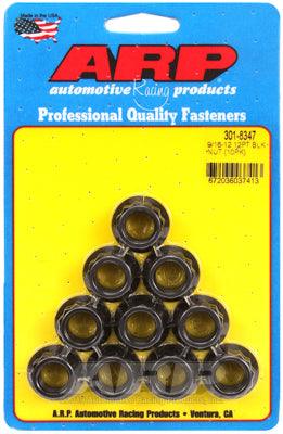 ARP 9/16in -18 12pt Nut Kit (Pack of 10) - Torque Motorsport