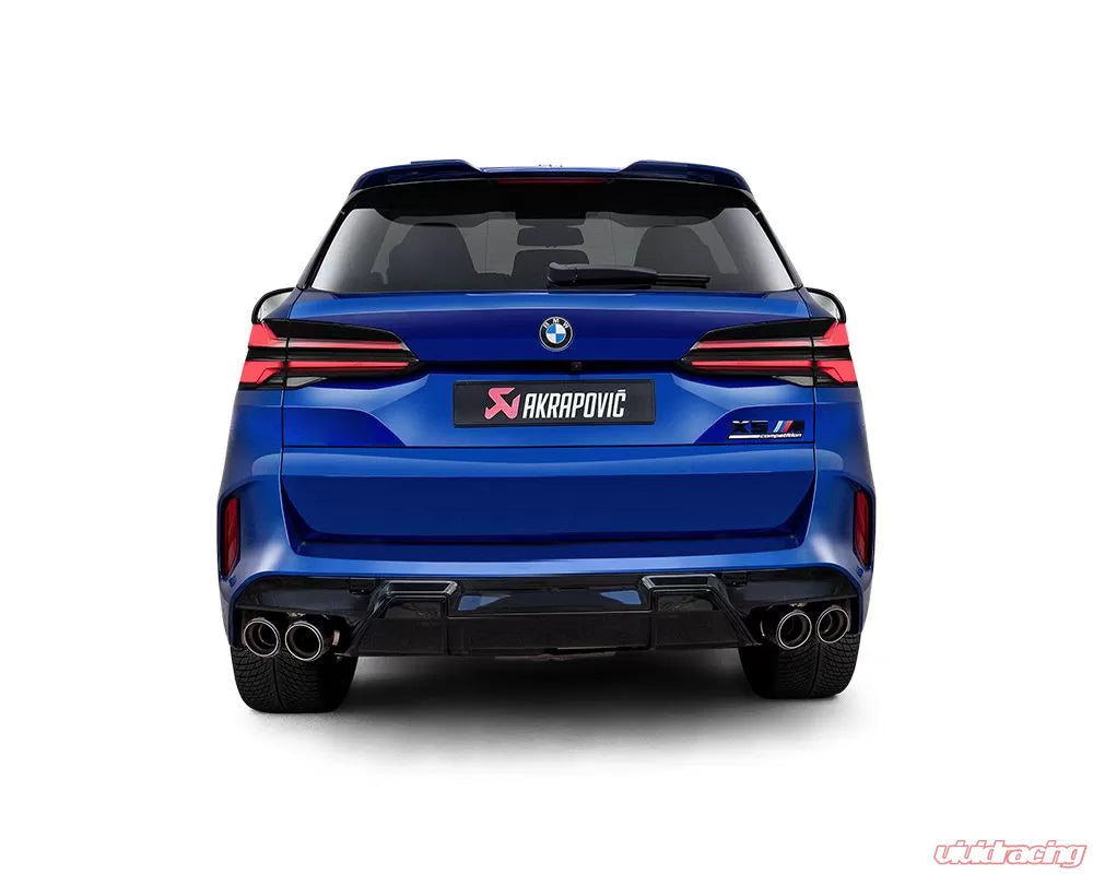 Akrapovic 2024+ BMW X5M / X6M (Face Lift) Slip-On Line (Titanium) w/Carbon Fiber Tips