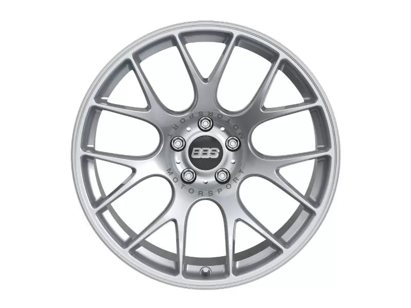 BBS CH-R 18x8.5 5x112 ET38 Brilliant Silver Polished Rim Protector Wheel -82mm PFS/Clip Required