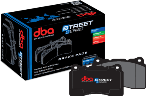 DBA 14-16 Mazda 3 Rear Street Series Brake Pads - Torque Motorsport