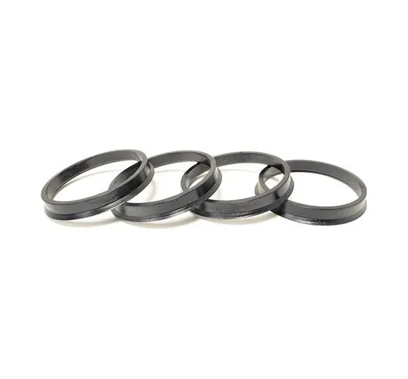 Enkei 72.62mm ID x 67.06mm OD Plastic Hub Rings (4 Pack)