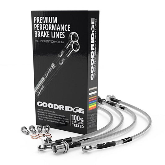 Goodridge 07-19 BMW X6 Stainless Steel Brake Lines - Torque Motorsport