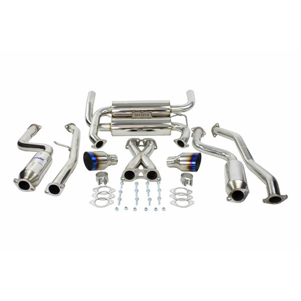 Invidia 07+ Infiniti G35/G37 Sedan Q300 Single Layer Titanium Tip Cat-back Exhaust