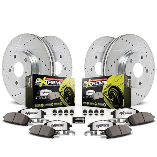 Power Stop 02-06 Acura RSX Front & Rear Z26 Street Warrior Brake Kit