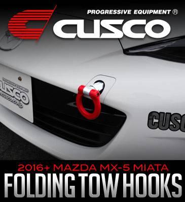 Cusco Folding Front Tow Hook 2016 Mazda Miata Roadster (ND5RC) - Torque Motorsport