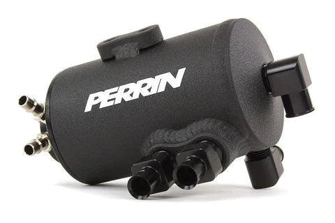 Perrin 08-14 Subaru WRX/STI Black Air Oil Separator - Torque Motorsport