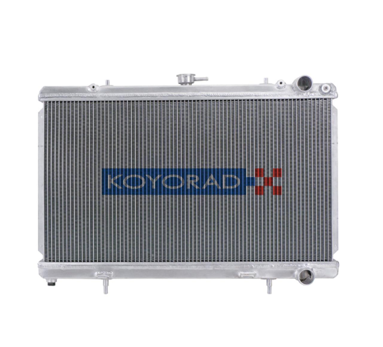 Koyo 89-94 Nissan 180SX/Silvia S13 SR20DET (MT) N-FLO (Dual Pass) Radiator - Torque Motorsport