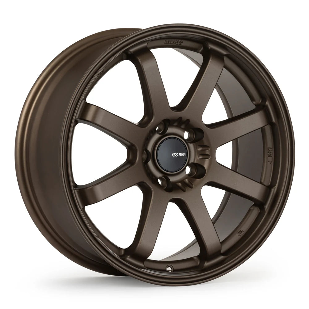 Enkei Vanquish 17x9 / 5x114.3 BP / 40mm Offset / 72.6mm Bore - Matte Bronze Wheel