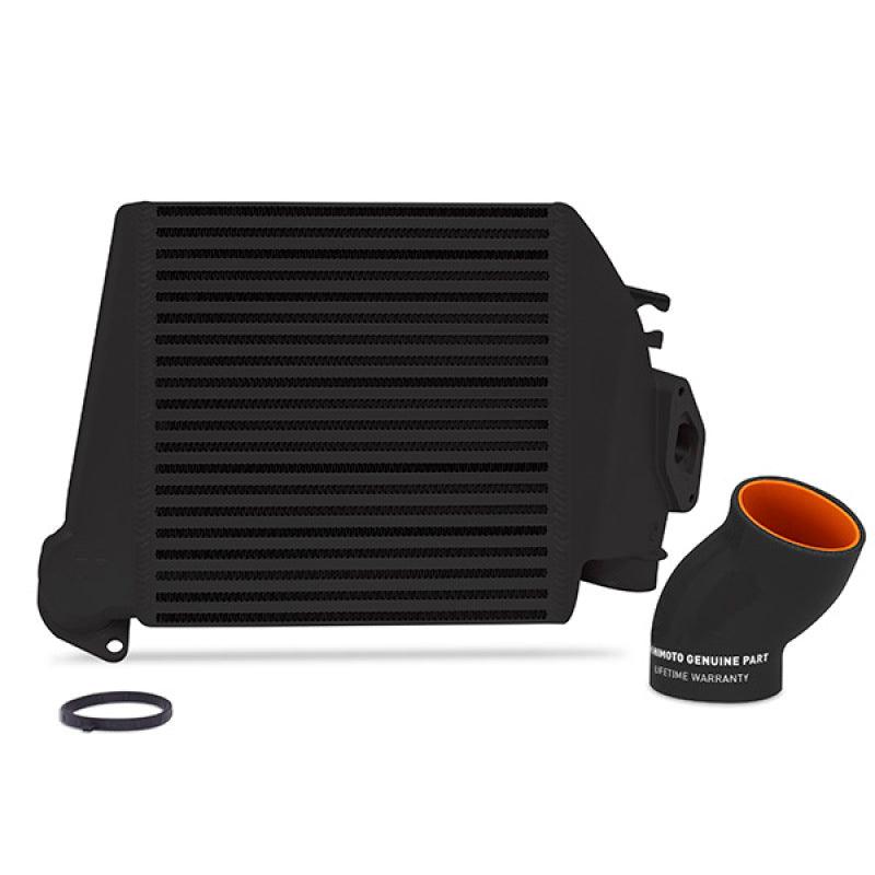 Mishimoto 08-14 Subaru WRX Top-Mount Intercooler Kit - Powder Coated Black & Black Hoses - Torque Motorsport