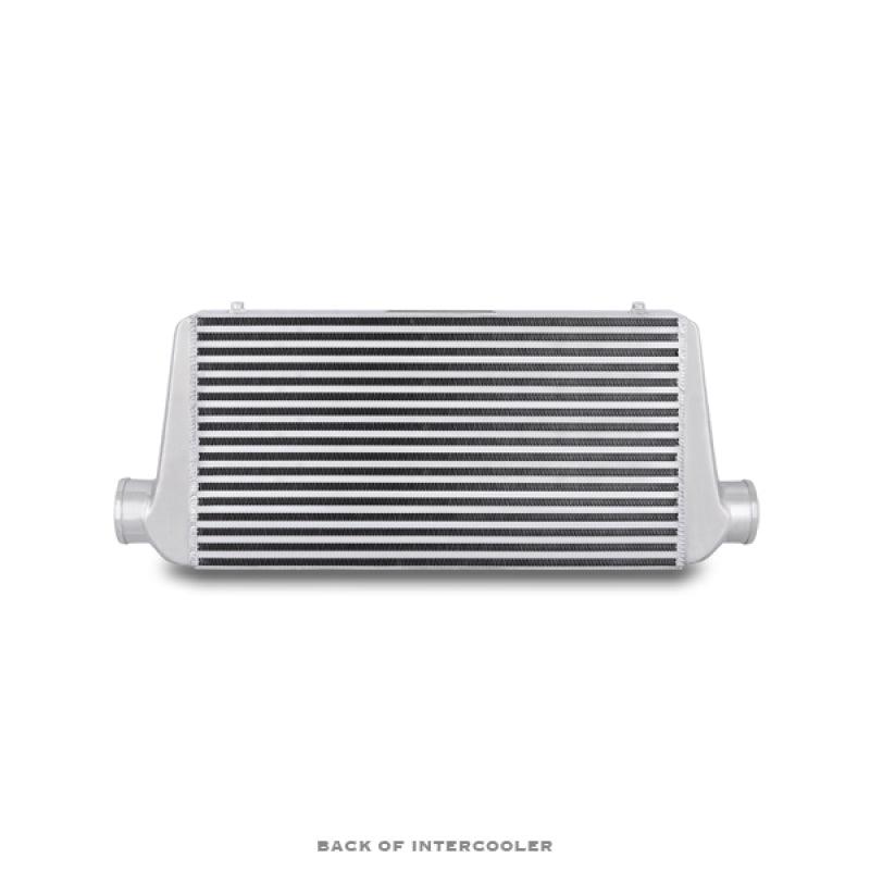 Mishimoto Universal Silver R Line Intercooler Overall Size: 31x12x4 Core Size: 24x12x4 Inlet / Outle - Torque Motorsport