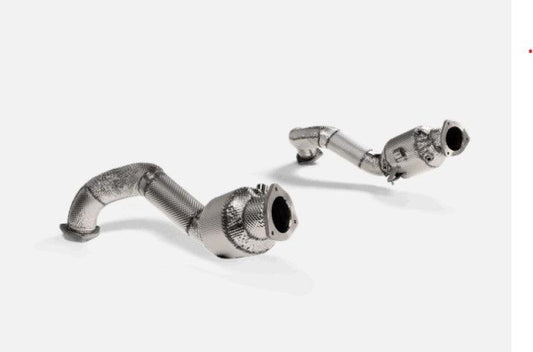 Akrapovic 2022+ Porsche 718 Cayman GT4 RS Link-Pipe Set (Titanium) - Torque Motorsport