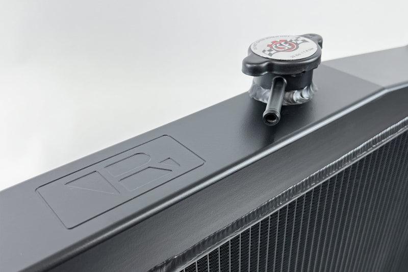 CSF Nissan R33 Skyline GT-R/GTS Full Billet Aluminum High-Performance Radiator - Black - Torque Motorsport