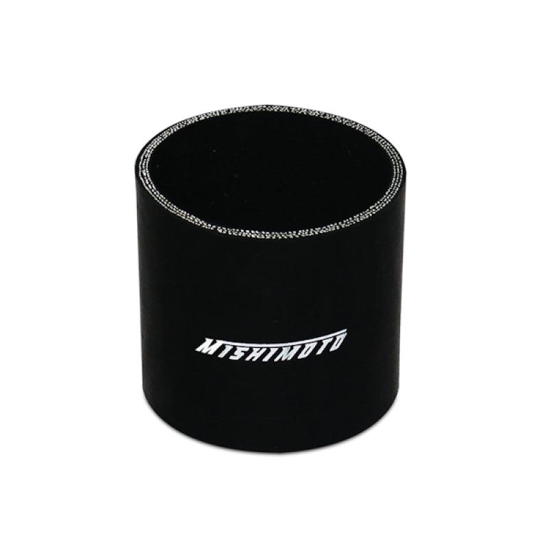 Mishimoto 2.5 Inch Black Straight Coupler - Torque Motorsport