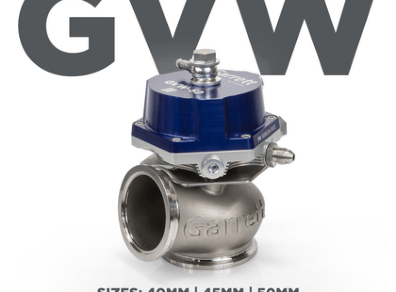 Garrett GVW-45 45mm Wastegate Kit - Blue - Torque Motorsport