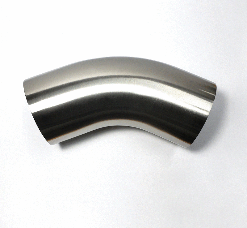 Stainless Bros 304SS 5in Diameter 1D Radius 45 Degree Bend Elbow Mandrel Bend