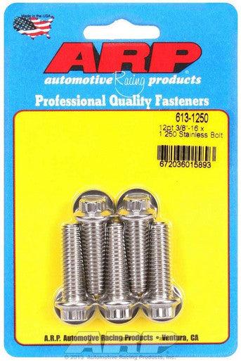 ARP 7/16 Inch -14 x 1.500 12pt SS Bolts (5/pkg) - Torque Motorsport