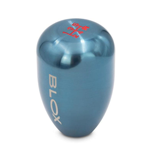 BLOX Racing 6-Speed Billet Shift Knob - Torch Blue 10x1.5mm - Torque Motorsport