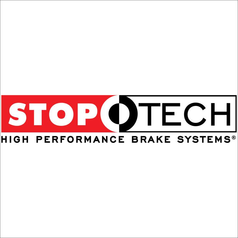 StopTech 16-17 Subaru WRX (w/Eyesight Technology) Sport Slotted & Drilled Rear Left Rotor - Torque Motorsport