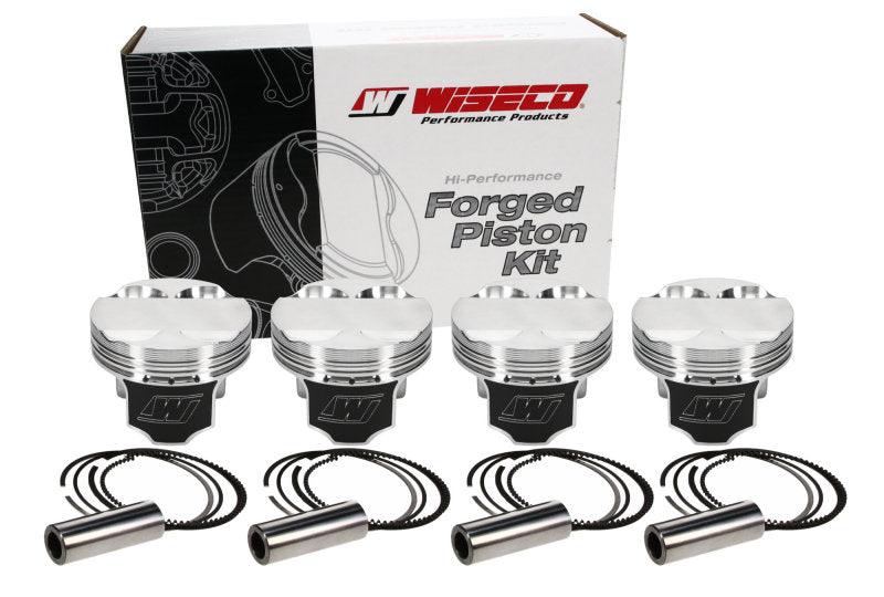 Wiseco Acura K20 K24 FLAT TOP 1.181X87MM Piston Shelf Stock Kit - Torque Motorsport