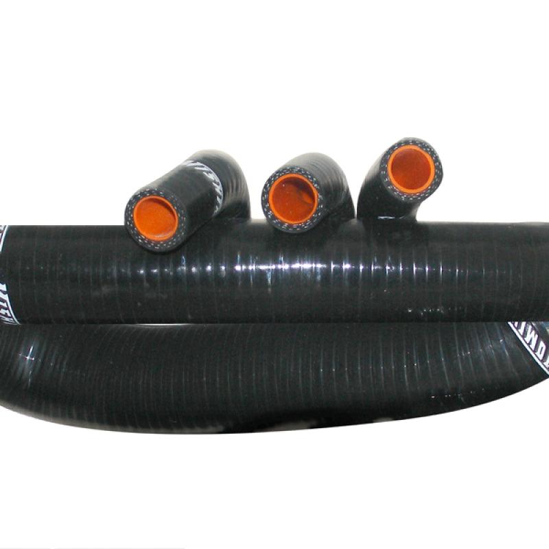 Mishimoto 86-93 Ford Mustang Black Silicone Hose Kit - Torque Motorsport