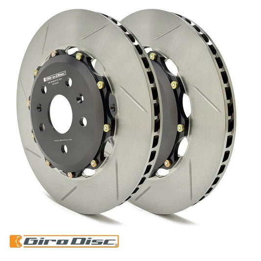 GiroDisc 2020+ Chevrolet Corvette Z06 (C8 w/Factory Iron Rotors) Slotted Front Rotors - Torque Motorsport