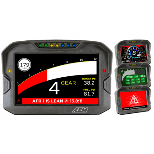 AEM CD-7 Carbon Flush Digital Dash Display - Torque Motorsport