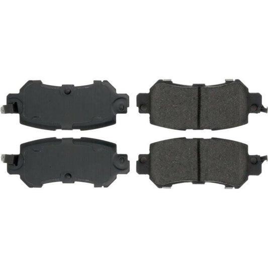 PosiQuiet 09-10 Audi A4 / 10 Audi S4 Deluxe Plus Rear Brake Brake Pads - Torque Motorsport