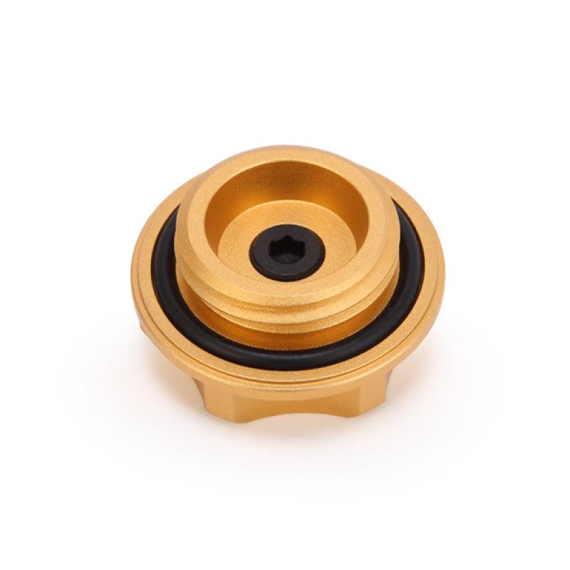 Mishimoto Subaru Oil FIller Cap - Gold - Torque Motorsport