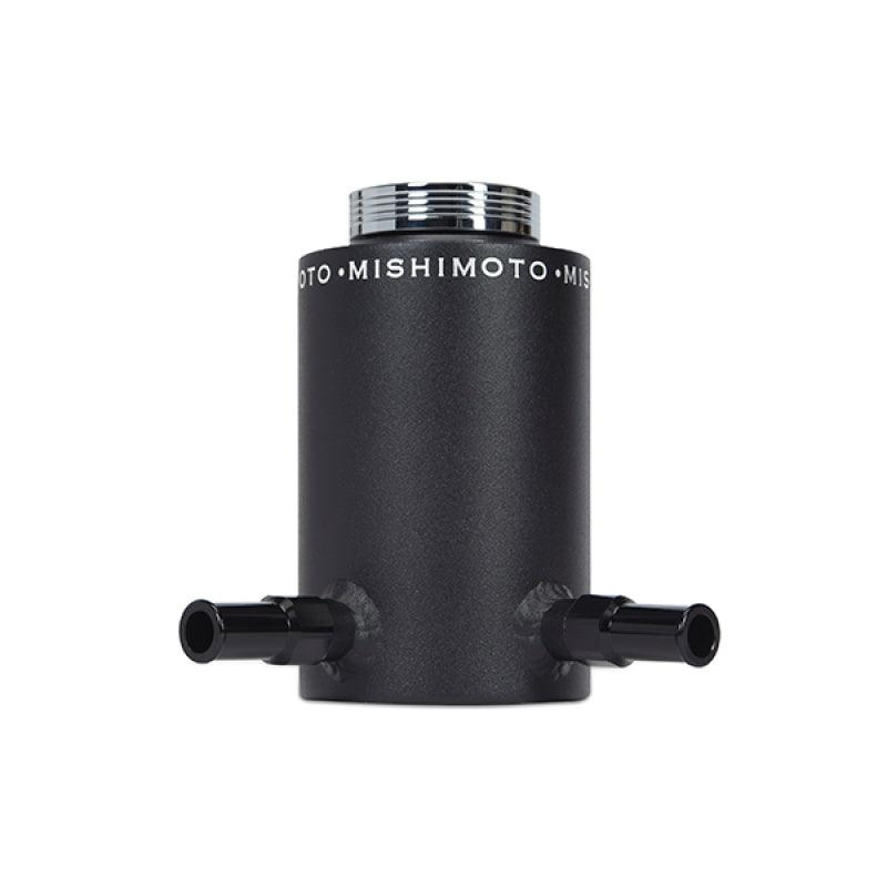 Mishimoto Aluminum Power Steering Reservoir Tank - Wrinkle Black - Torque Motorsport