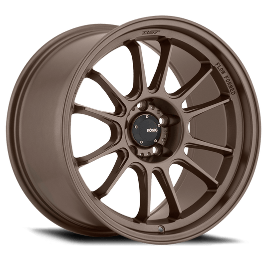 Konig Hypergram 18x10.5 5x114.3 ET25 Race Bronze - Torque Motorsport