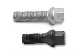 H&R Wheel Bolts Type 14 X 1.5 Length 37mm Type Merc Ball R14 17mm Head - Black - Torque Motorsport