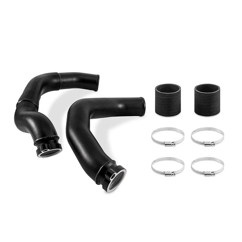 Mishimoto 2015+ BMW F8X M3/M4 Charge Pipe Kit - Wrinkle Black - Torque Motorsport